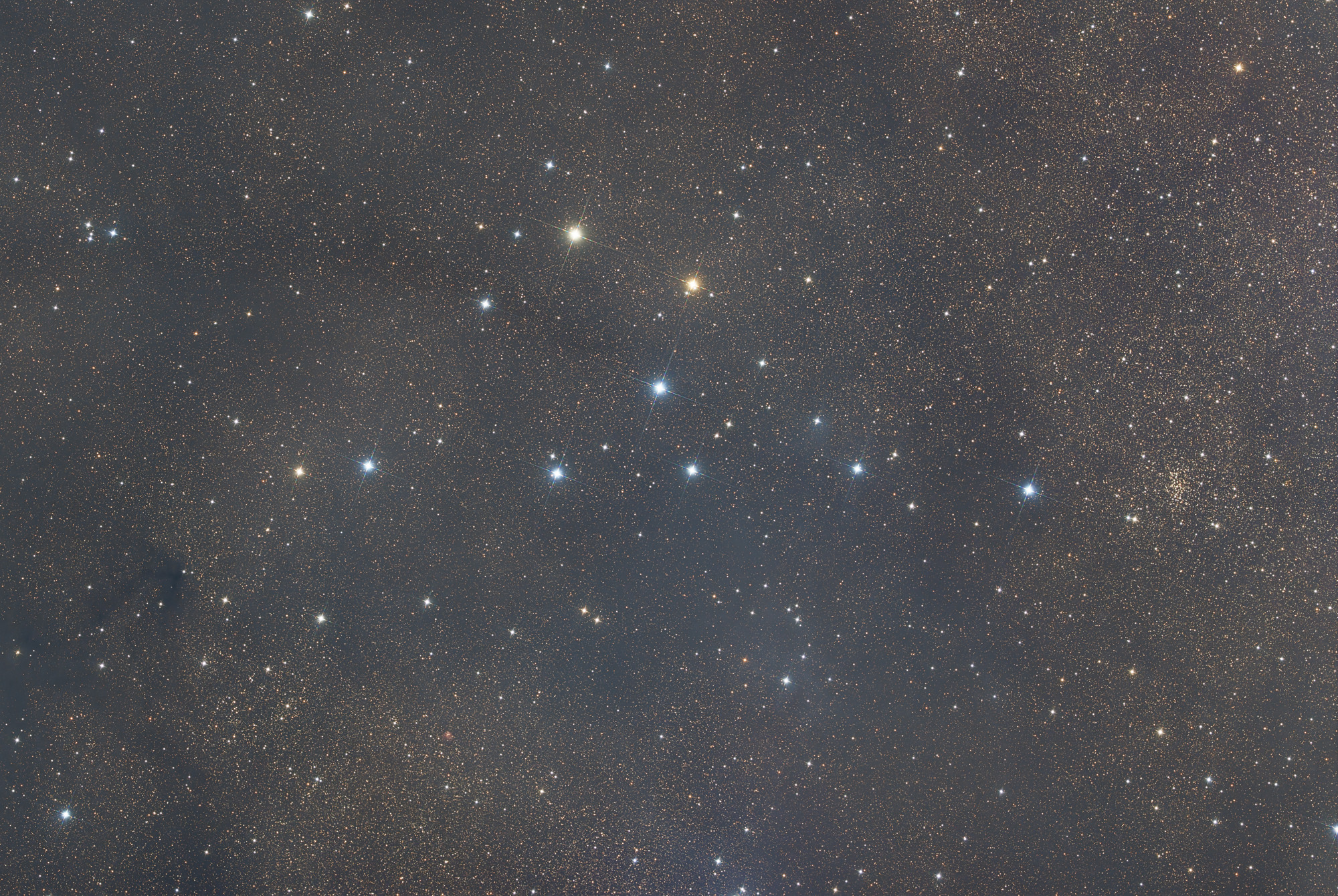 Collinder 399, Brocchis Haufen oder auch Kleiderbügelhaufen ist ein Asterismus im Sternbild Fuchs am Nordsternhimmel.